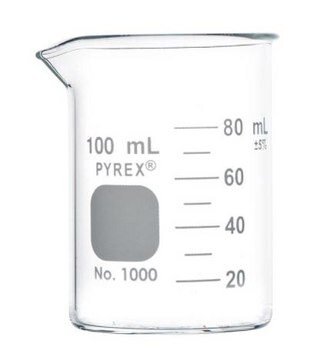 PYREX &#174; Griffin 烧杯 low form, capacity 100&#160;mL