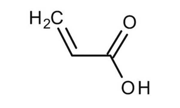 丙烯酸 (stabilised with hydroquinone monomethyl ether) for synthesis