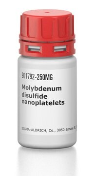 Molybdenum disulfide nanoplatelets