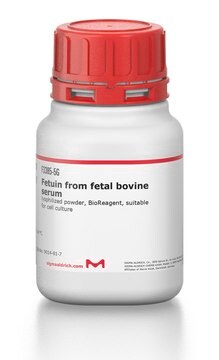 Fetuin from fetal bovine serum lyophilized powder, BioReagent, suitable for cell culture