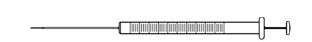 Hamilton&#174; 注射器，700系列，固定针头 702N, volume 25&#160;&#956;L, needle size 22s ga (bevel tip), needle L 51&#160;mm (2&#160;in.)
