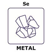 硒 lump, 3 mm max. lump size, weight 50 g, high purity 99.999%