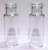 经过认证的螺纹口样品瓶，9mm 螺纹，12×32mm volume 2 mL, clear glass vial (with graduated marking spot), pkg of 100 ea