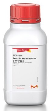 Insulin from bovine pancreas powder, BioReagent, suitable for cell culture