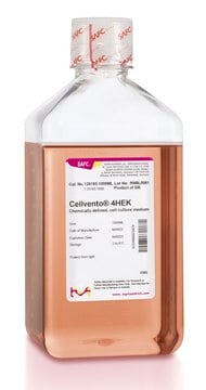 Cellvento&#174; 4HEK Liquid Chemically defined, sterile; sterile-filtered, suitable (for HEK293 cell culture)