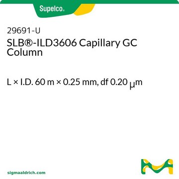 SLB®-ILD3606 Capillary GC Column L × I.D. 60 m × 0.25 mm, df 0.20 μm