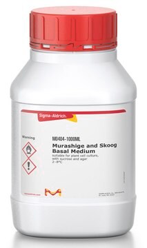 Murashige &amp; Skoog 基本培养基 powder, suitable for plant cell culture, with Gamborg&#8242;s vitamins