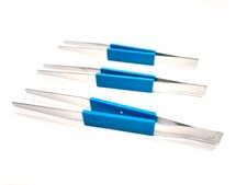 滤膜专用镊子，平头，不锈钢