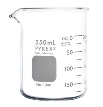 PYREX &#174; Griffin 烧杯 Low form, capacity 250&#160;mL