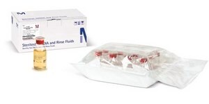 Clear Thioglycollate Medium bottle capacity 125 mL, bottle filling volume 100 mL, closure type, Red screw cap with septum and protector, double packed of 12 bottles