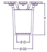 Millicell® 24 well hanging cell culture inserts pore size 0.4 μm, translucent PET membrane, diam. 6.5 mm, Tissue Culture (TC)-treated surface, sterile