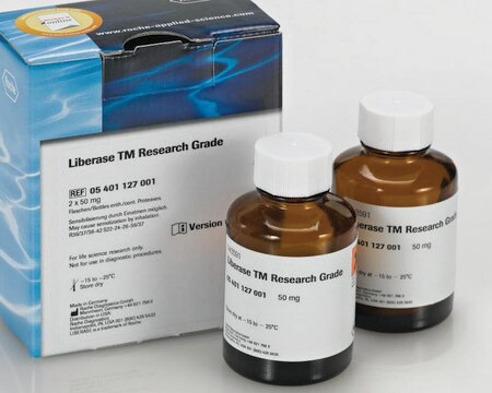 Liberase&#8482; TM 研究级 medium Thermolysin concentration
