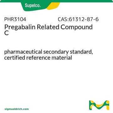 普瑞巴林相关化合物C pharmaceutical secondary standard, certified reference material