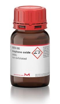 Graphene oxide paste, non-exfoliated