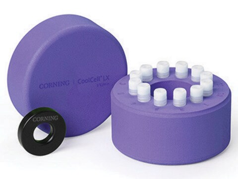 Corning&#174; CoolCell&#8482; LX Cell Freezing Container (12 x 1 mL or 2 mL cryogenic vials), purple