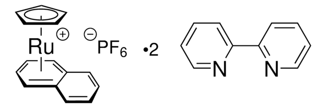 2:1 2,2&#8242;-Bipyridine:Cyclopentadienyl(n6-napthalene)ruthenium(II) hexafluorophosphate AldrichCPR