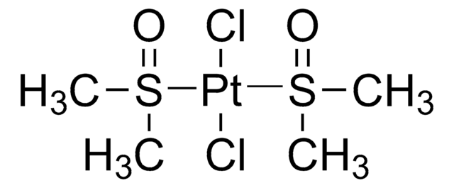 cis-Dichlorobis(dimethyl sulfoxide)platinum(II) 97%
