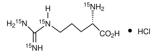 L-Arginine-15N4 hydrochloride 98 atom % 15N, 97% (CP)