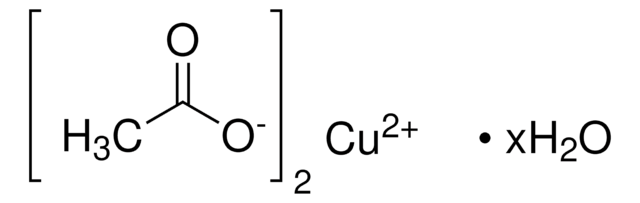 Copper(II) acetate monohydrate ACS reagent, &#8805;98%