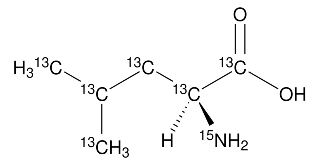 L-Leucine-13C6,15N 98 atom % 13C, 98 atom % 15N, 95% (CP)