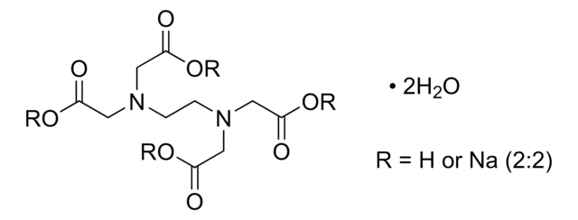 Ethylenediaminetetraacetic acid disodium salt dihydrate suitable for electrophoresis, for molecular biology, 99.0-101.0% (titration)