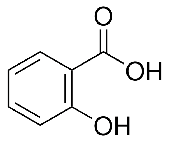 Salicylic acid certified reference material, TraceCERT&#174;, Manufactured by: Sigma-Aldrich Production GmbH, Switzerland