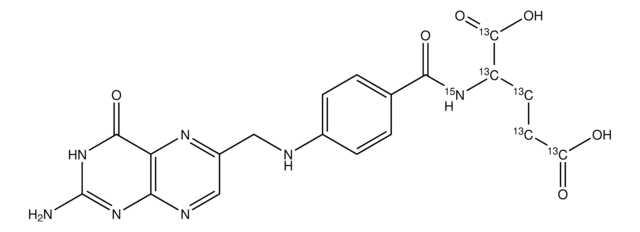 Folic acid-(glutamic acid-13C5,15N) &#8805;98 atom %, &#8805;95% (CP)