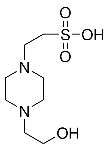 羟乙基哌嗪乙硫磺酸 溶液 1&#160;M, pH 7.0-7.6, sterile-filtered, BioReagent, suitable for cell culture