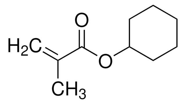 Cyclohexyl methacrylate &#8805;97%, contains ~60&#160;ppm monomethyl ether hydroquinone as inhibitor