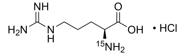 L-Arginine-&#945;-15N hydrochloride 98 atom % 15N, 97% (CP)