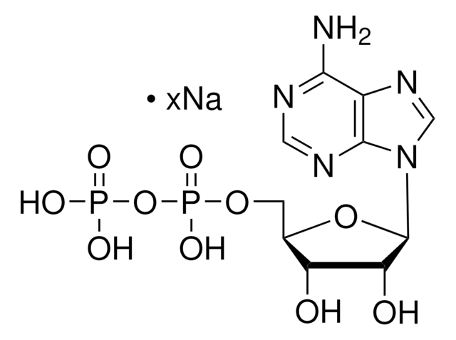 Adenosine 5&#8242;-diphosphate sodium salt bacterial, &#8805;95% (HPLC)