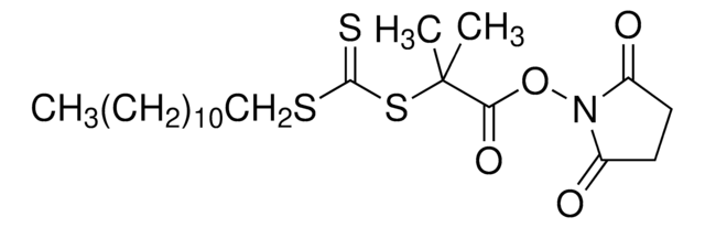 2-(Dodecylthiocarbonothioylthio)-2-methylpropionic acid N-hydroxysuccinimide ester 98% (HPLC)