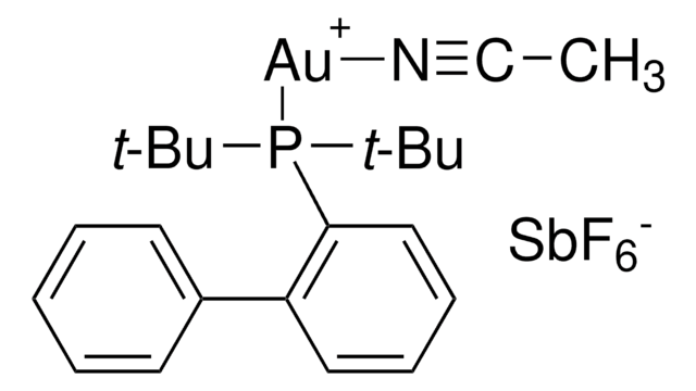 (Acetonitrile)[(2-biphenyl)di-tert-butylphosphine]gold(I) hexafluoroantimonate