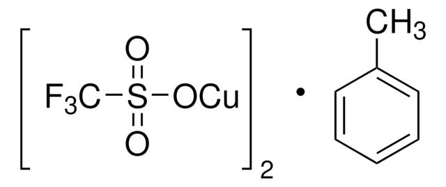 Copper(I) trifluoromethanesulfonate toluene complex &#8805;99.7% trace metals basis