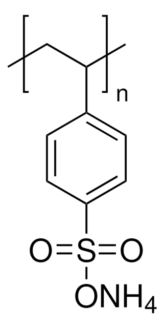 聚(4-苯乙烯磺酸) 铵盐 溶液 Mw ~200,000, 30&#160;wt. % in H2O