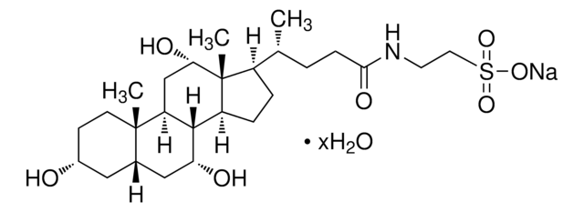 Taurocholic acid sodium salt hydrate &#8805;95% (HPLC)