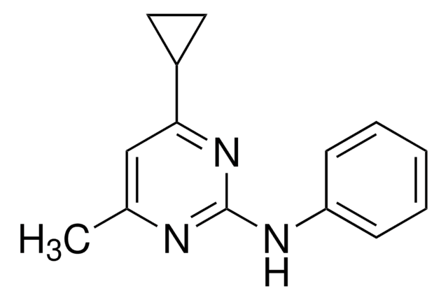 Cyprodinil certified reference material, TraceCERT®, Manufactured by: Sigma-Aldrich Production GmbH, Switzerland