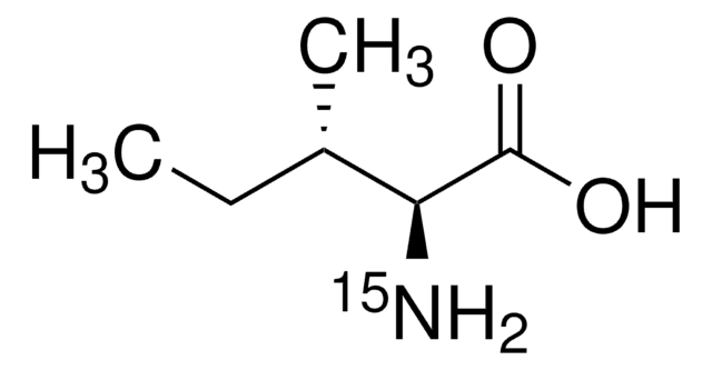 L-Isoleucine-15N 98 atom % 15N, 98% (CP)