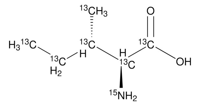 L-Isoleucine-13C6,15N 98 atom % 15N, 98 atom % 13C, 95% (CP)