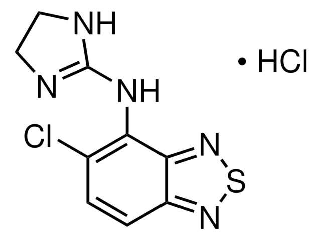 Tizanidine hydrochloride 500 μg/mL in methanol, certified reference material, Cerilliant®