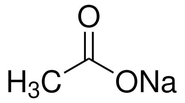 Sodium acetate suitable for HPLC, LiChropur&#8482;, 99.0-101.0% (NT)