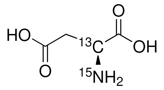 L-天冬氨酸-2-13C,15N 98 atom % 15N, 99 atom % 13C