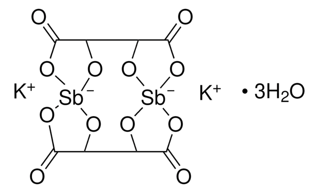 酒石酸氧锑钾 三水合物 ACS reagent, &#8805;99%