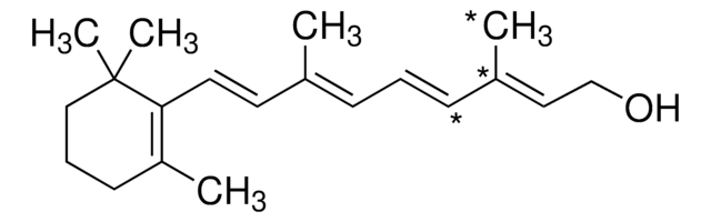 Retinol synthetic, &#8805;95% (HPLC), crystalline