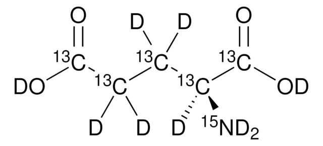 L-Glutamic acid-13C5,15N,d9 99 atom % 13C, 98 atom % 15N, 98 atom % D