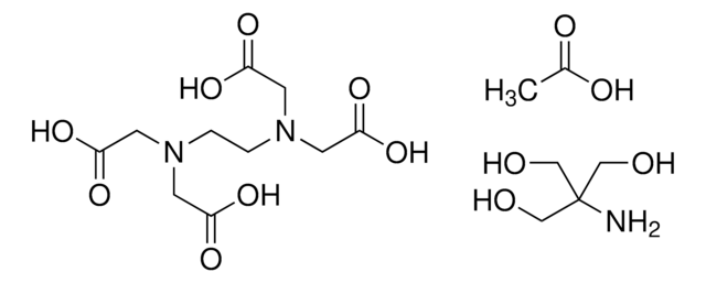 Tris Acetate-EDTA buffer pH 8.3, pHast Pack&#8482;, powder