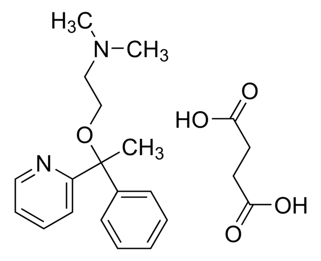 琥珀酸多西拉敏标准液 溶液 1.0&#160;mg/mL in methanol (as free base), ampule of 1&#160;mL, certified reference material, Cerilliant&#174;
