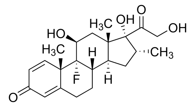 地塞米松 powder, BioReagent, suitable for cell culture, &#8805;97%