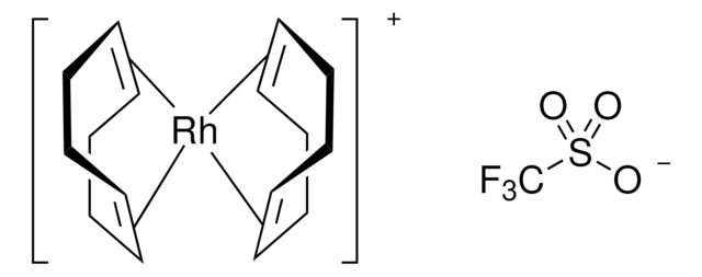 Bis(1,5-cyclooctadiene)rhodium(I) trifluoromethanesulfonate 98%