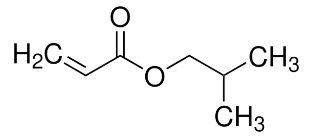 丙烯酸异丁酯 &#8805;99%, contains 10-20&#160;ppm monomethyl ether hydroquinone as inhibitor